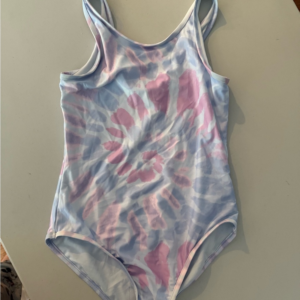 GAP Pink and Blue One Piece Swimsuit